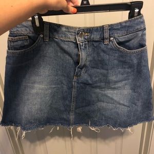Denim skirt